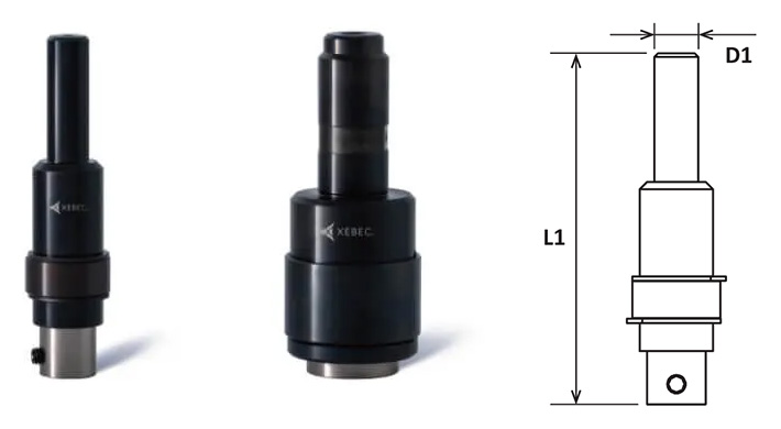 Xebec Floating Holder&trade; Straight Shank